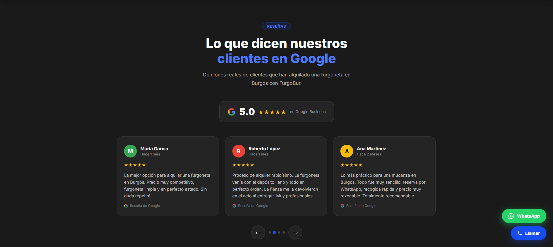 FurgoBur — reseñas